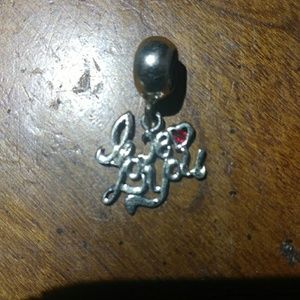 I love you charm 925 IBB THAI sterling silver